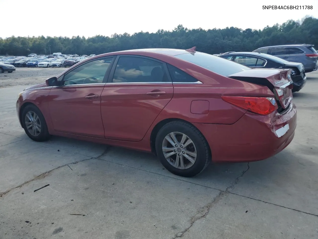 5NPEB4AC6BH211788 2011 Hyundai Sonata Gls