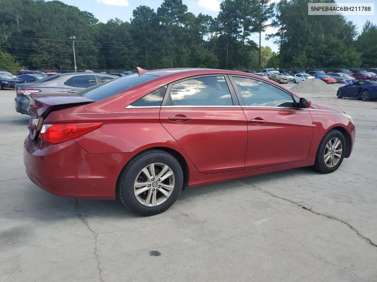 2011 Hyundai Sonata Gls VIN: 5NPEB4AC6BH211788 Lot: 69276994