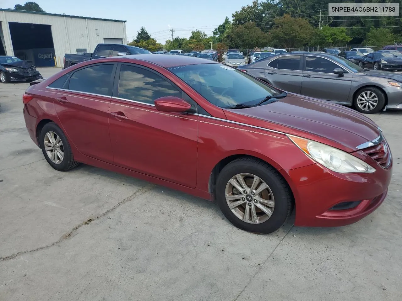 2011 Hyundai Sonata Gls VIN: 5NPEB4AC6BH211788 Lot: 69276994