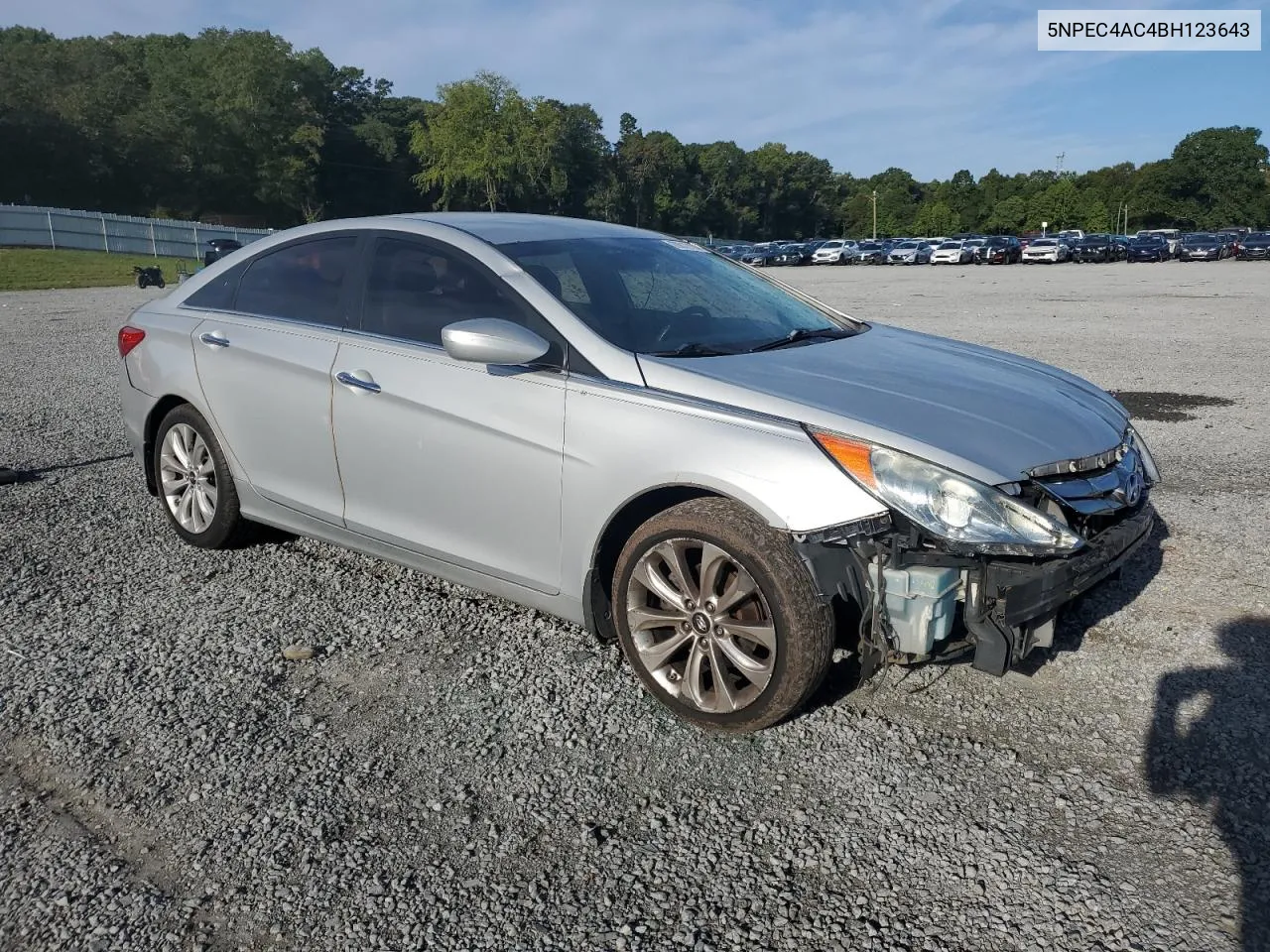 5NPEC4AC4BH123643 2011 Hyundai Sonata Se