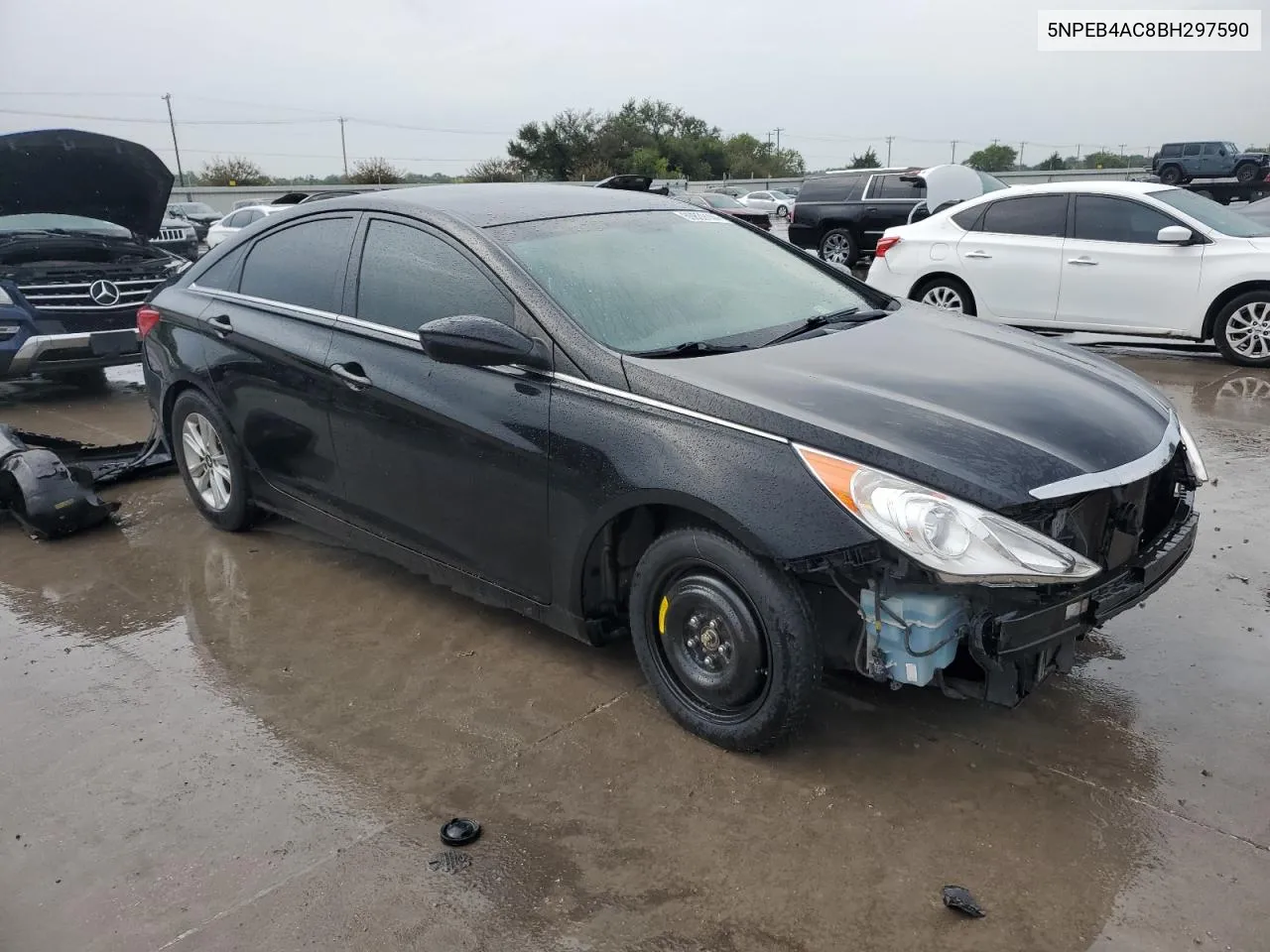 2011 Hyundai Sonata Gls VIN: 5NPEB4AC8BH297590 Lot: 69839144