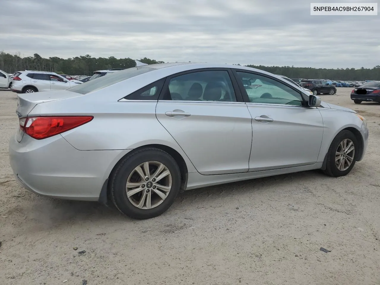 2011 Hyundai Sonata Gls VIN: 5NPEB4AC9BH267904 Lot: 70306794