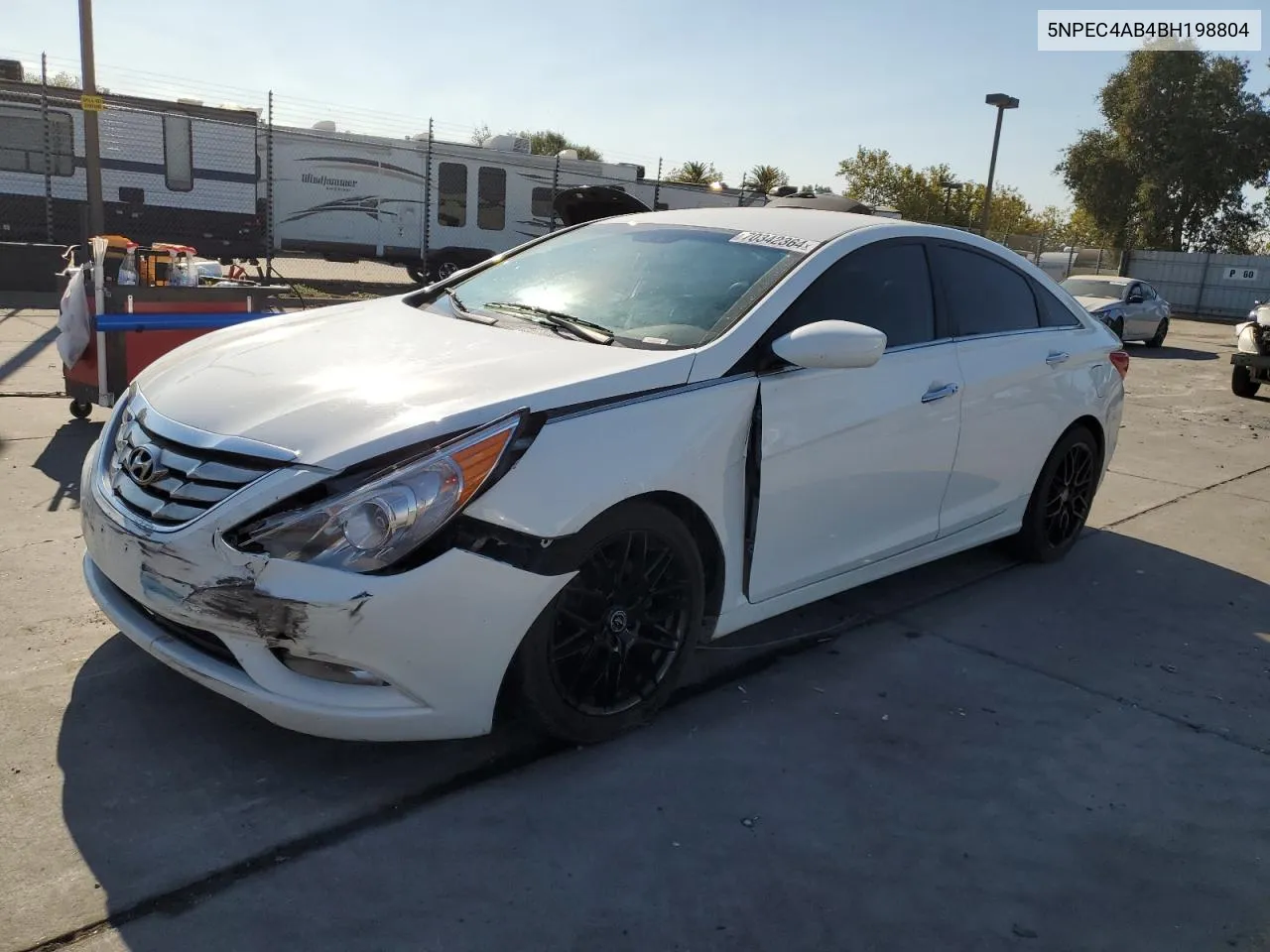 2011 Hyundai Sonata Se VIN: 5NPEC4AB4BH198804 Lot: 70342364