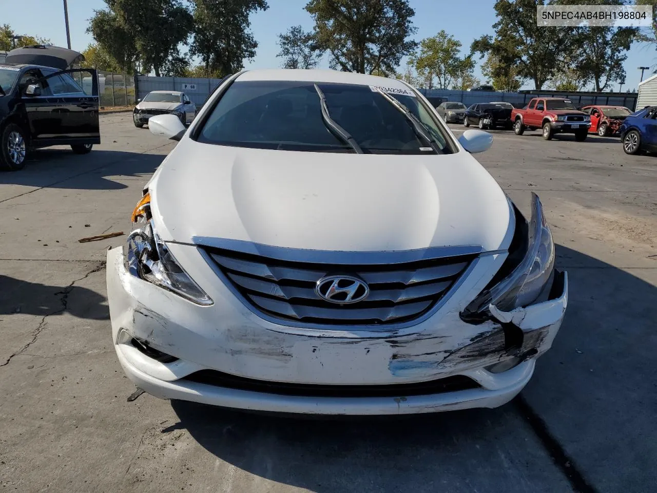 2011 Hyundai Sonata Se VIN: 5NPEC4AB4BH198804 Lot: 70342364