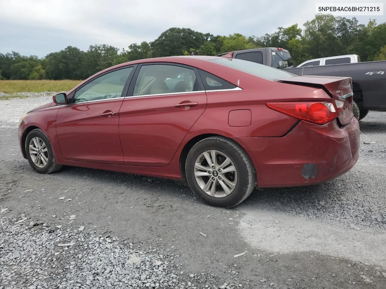 2011 Hyundai Sonata Gls VIN: 5NPEB4AC6BH271215 Lot: 70400214