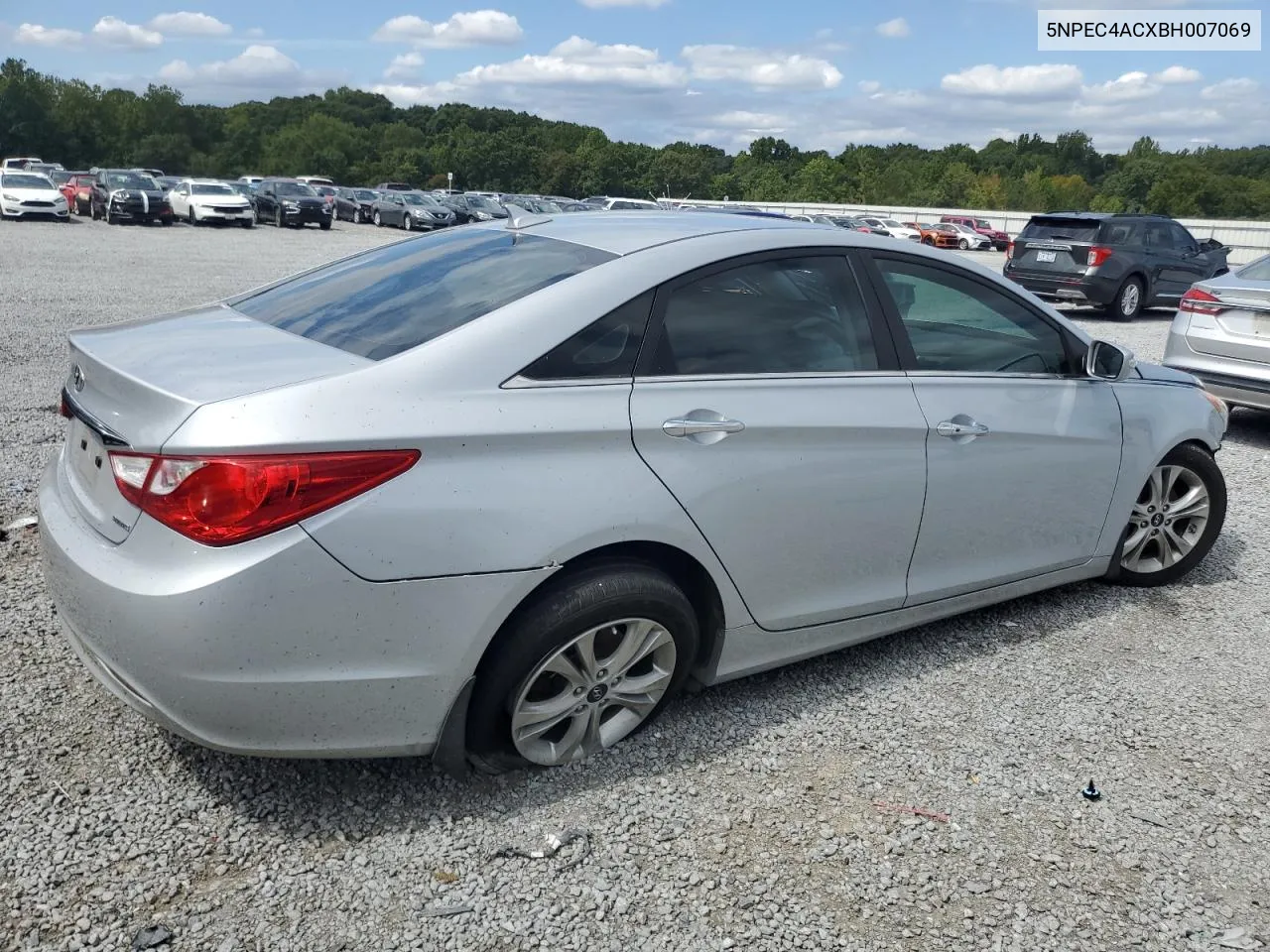 2011 Hyundai Sonata Se VIN: 5NPEC4ACXBH007069 Lot: 70506744