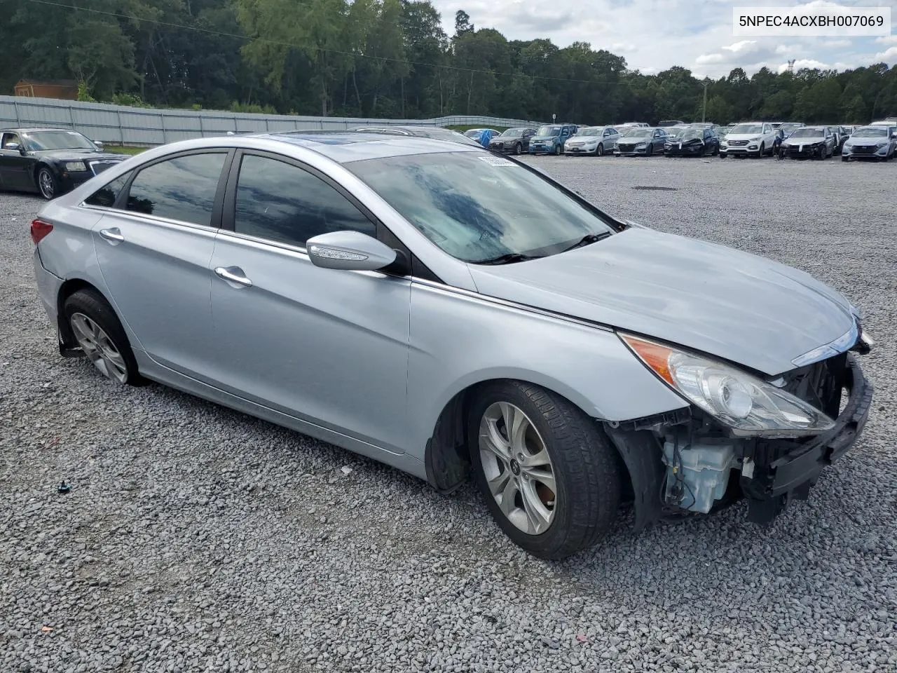 2011 Hyundai Sonata Se VIN: 5NPEC4ACXBH007069 Lot: 70506744