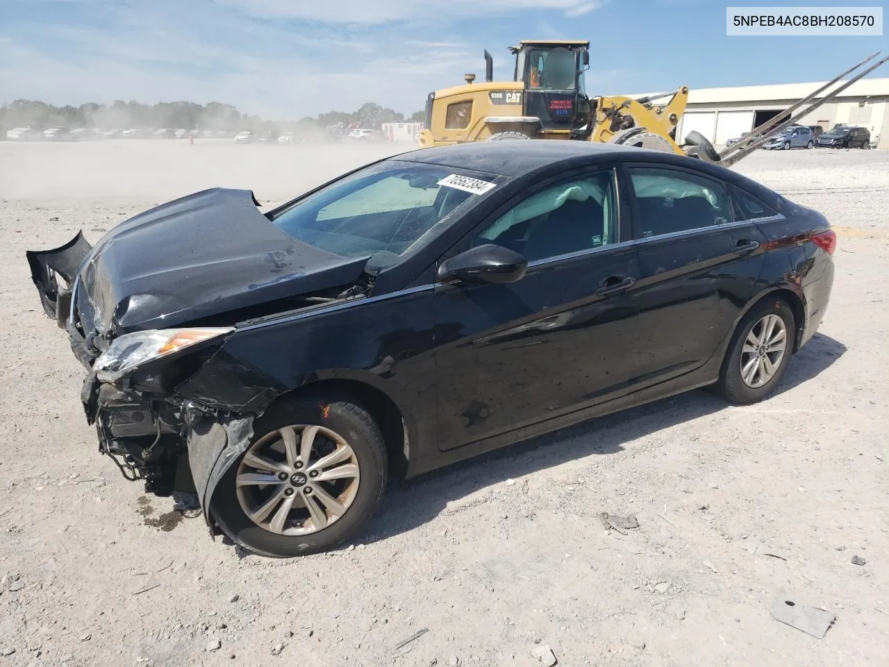 2011 Hyundai Sonata Gls VIN: 5NPEB4AC8BH208570 Lot: 70562384