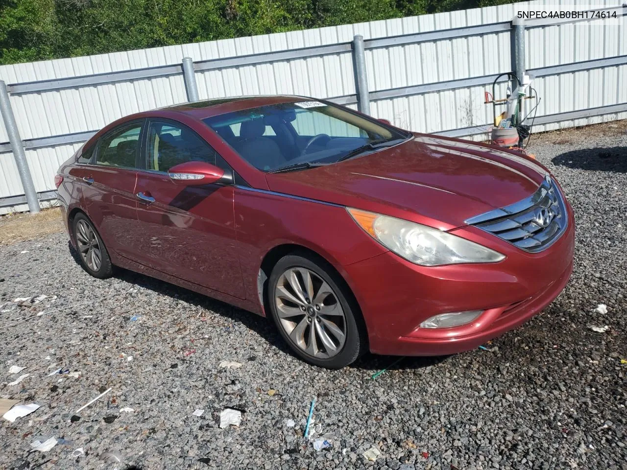 2011 Hyundai Sonata Se VIN: 5NPEC4AB0BH174614 Lot: 70673164