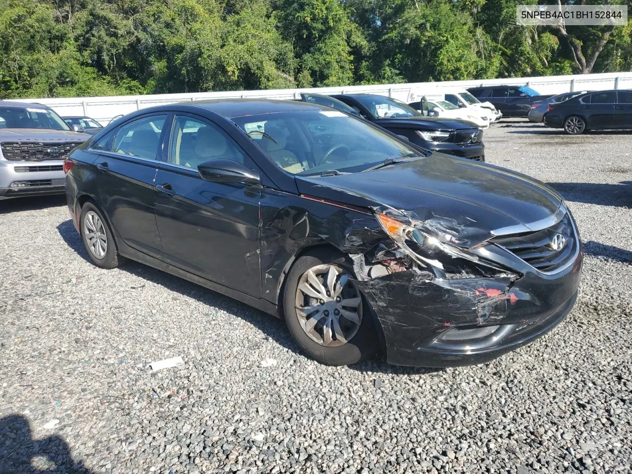 2011 Hyundai Sonata Gls VIN: 5NPEB4AC1BH152844 Lot: 70750224