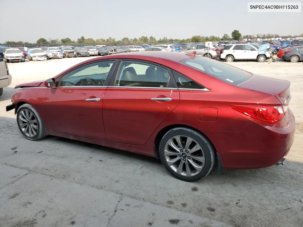 2011 Hyundai Sonata Se VIN: 5NPEC4AC9BH115263 Lot: 70755124