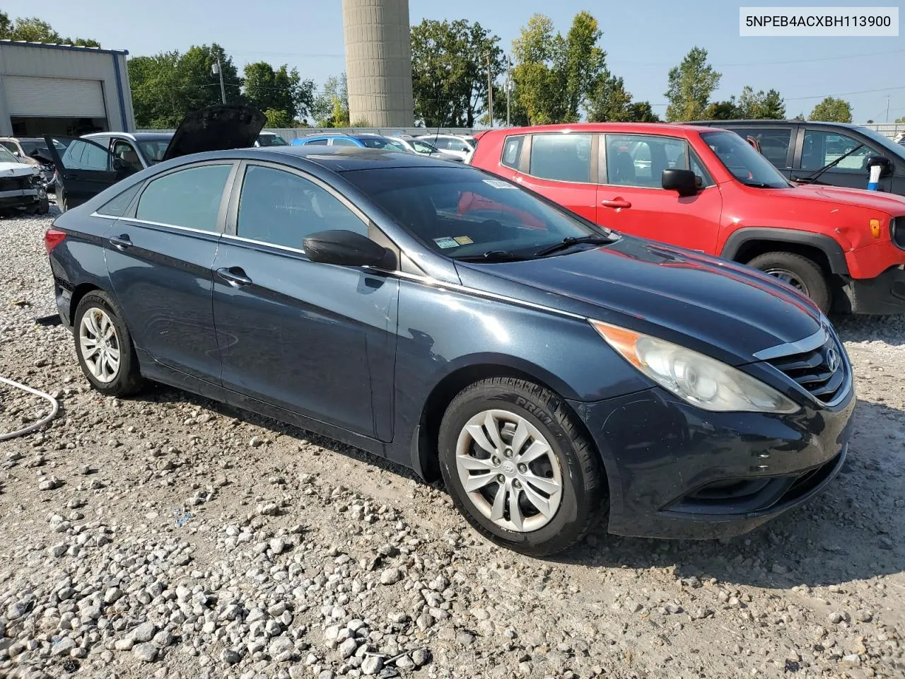 5NPEB4ACXBH113900 2011 Hyundai Sonata Gls