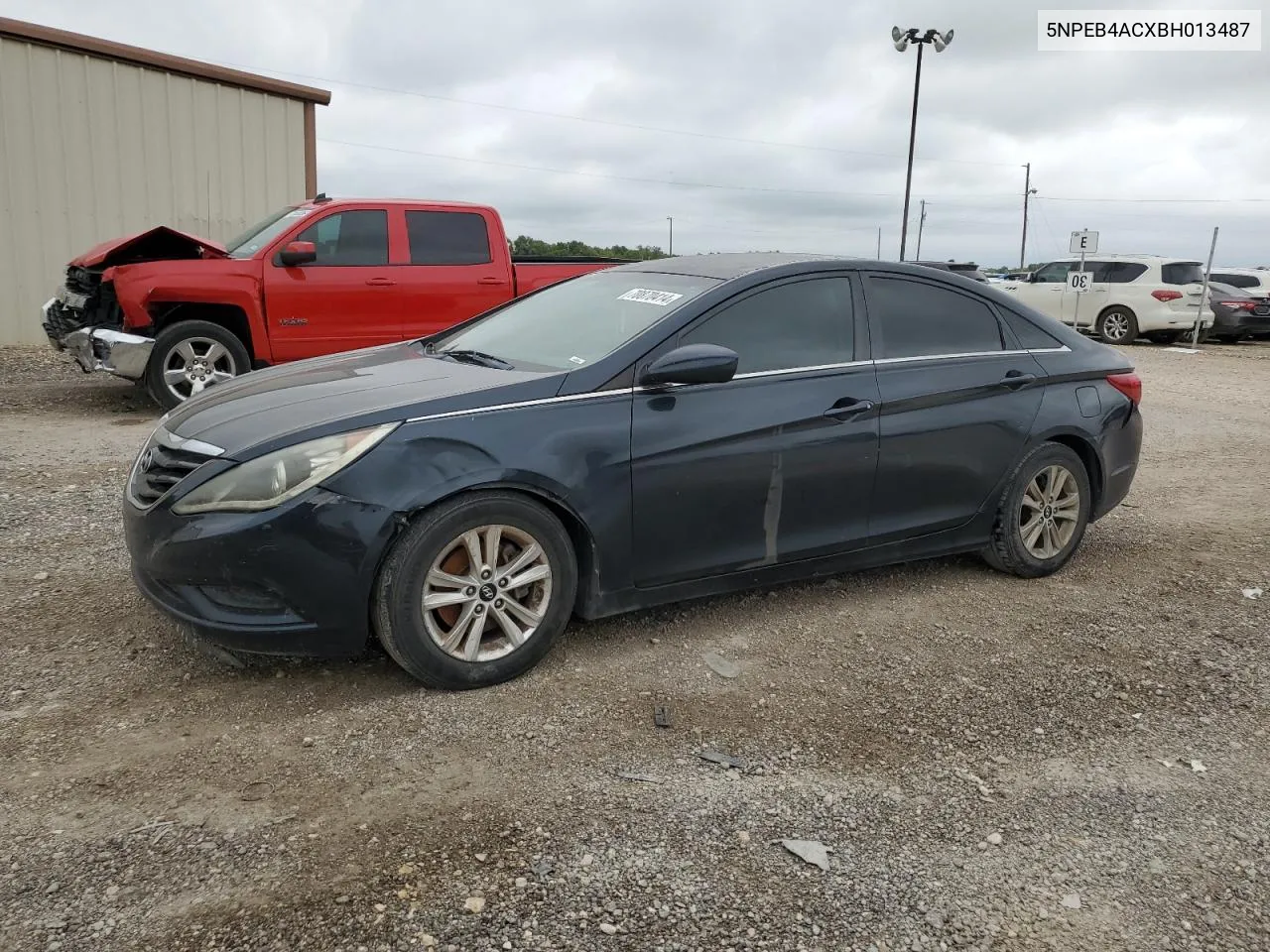 5NPEB4ACXBH013487 2011 Hyundai Sonata Gls