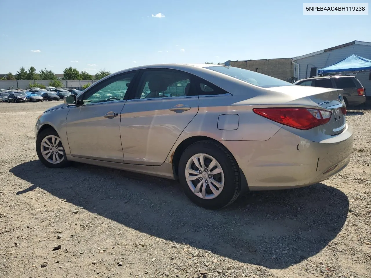 5NPEB4AC4BH119238 2011 Hyundai Sonata Gls