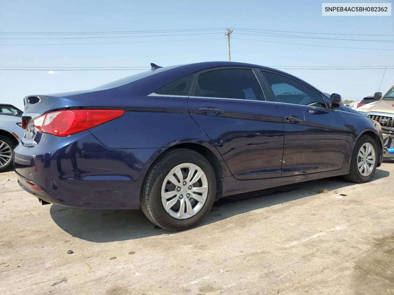 2011 Hyundai Sonata Gls VIN: 5NPEB4AC5BH082362 Lot: 71064094