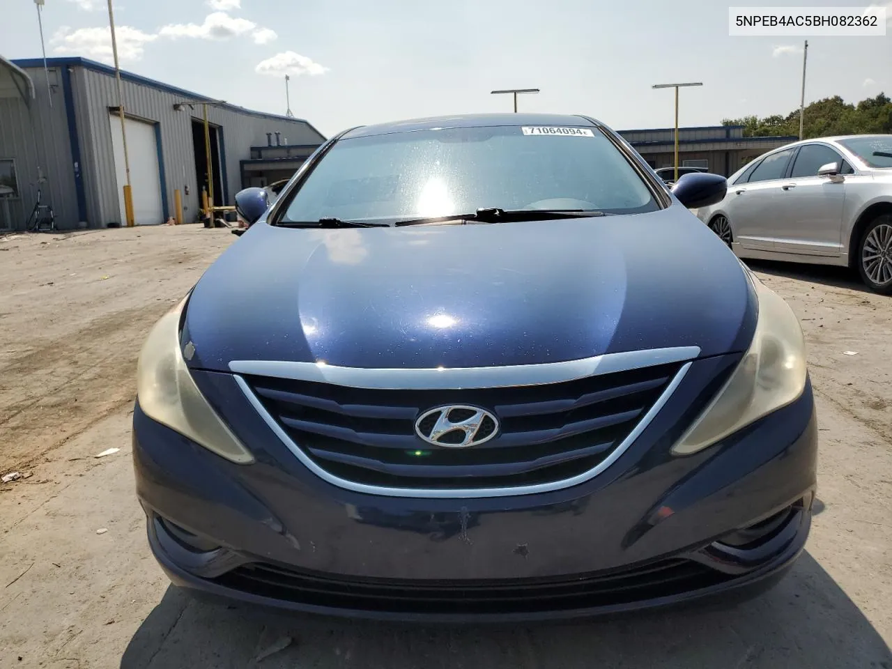 2011 Hyundai Sonata Gls VIN: 5NPEB4AC5BH082362 Lot: 71064094