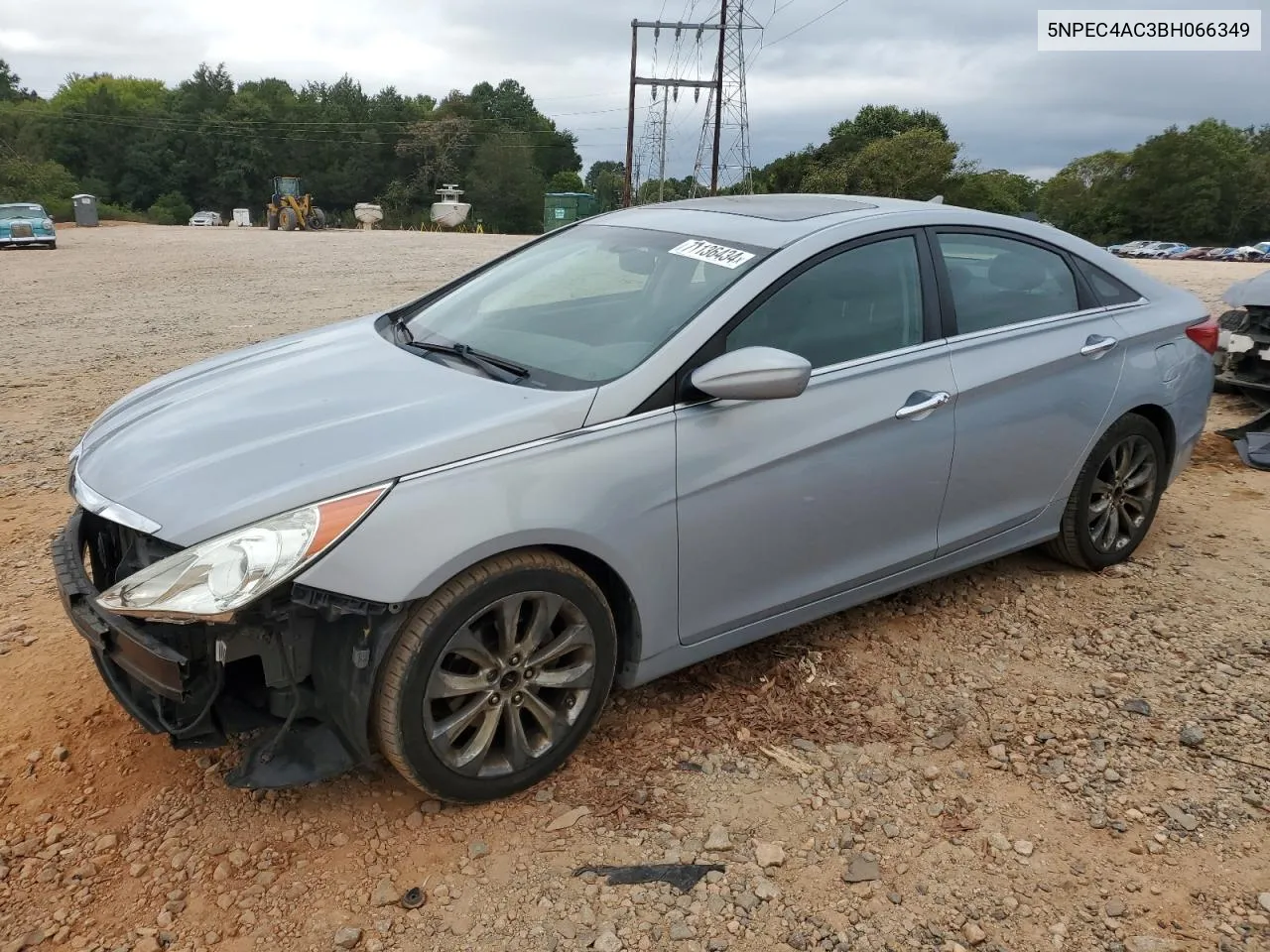 2011 Hyundai Sonata Se VIN: 5NPEC4AC3BH066349 Lot: 71136434