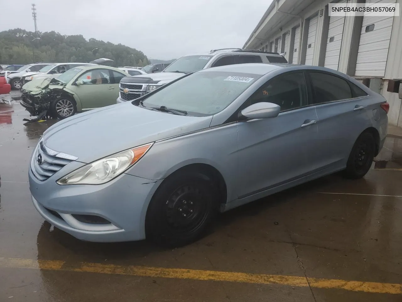 2011 Hyundai Sonata Gls VIN: 5NPEB4AC3BH057069 Lot: 71189304