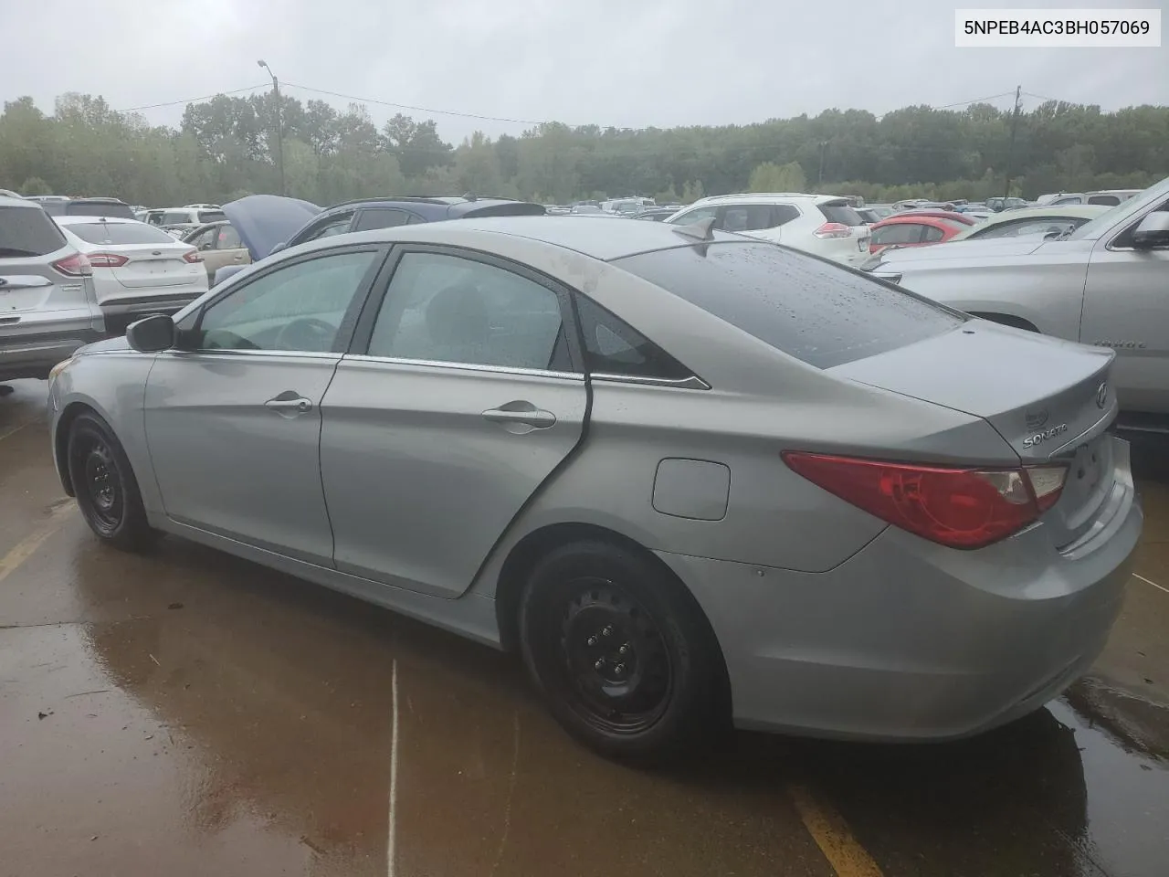 2011 Hyundai Sonata Gls VIN: 5NPEB4AC3BH057069 Lot: 71189304