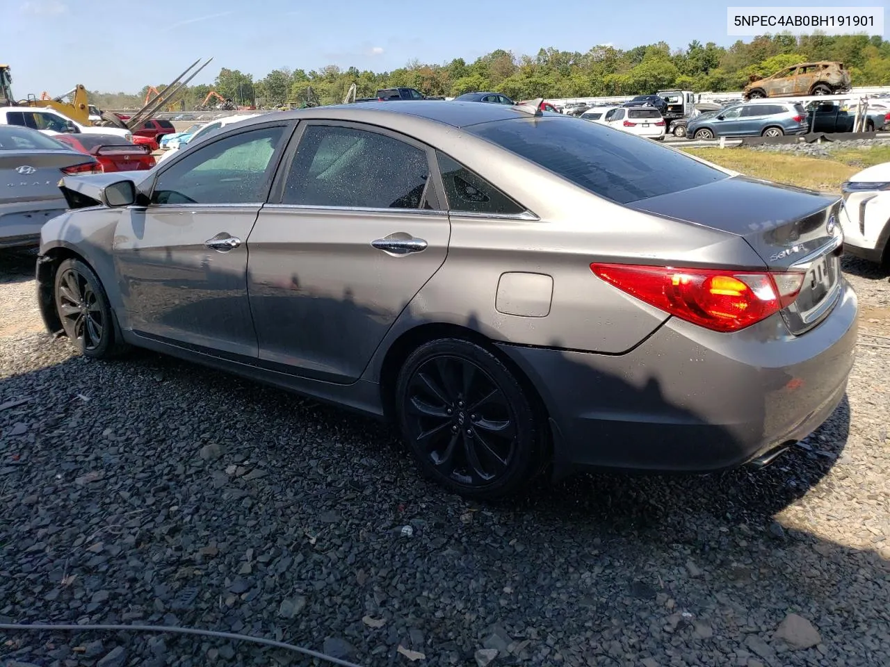 2011 Hyundai Sonata Se VIN: 5NPEC4AB0BH191901 Lot: 71256364