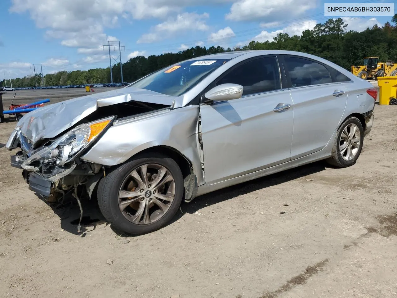 2011 Hyundai Sonata Se VIN: 5NPEC4AB6BH303570 Lot: 71435454