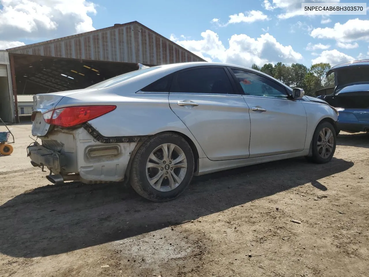 5NPEC4AB6BH303570 2011 Hyundai Sonata Se