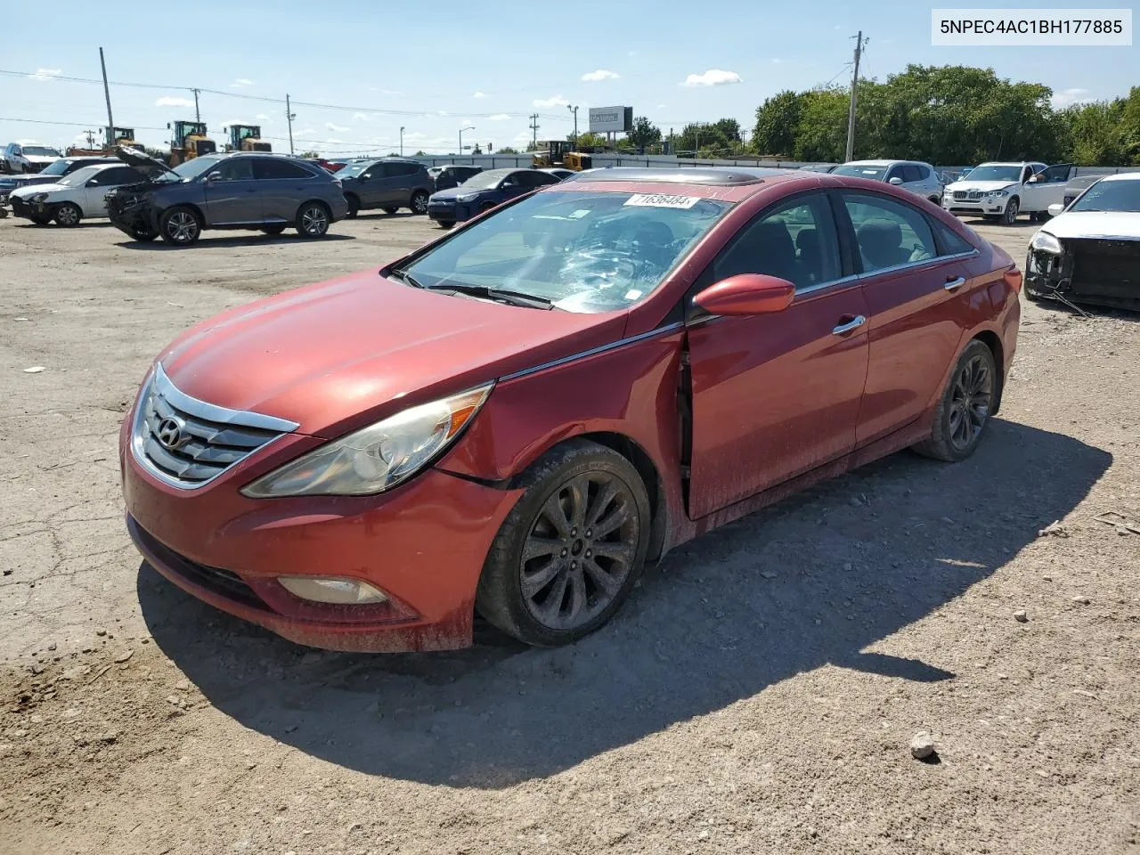 2011 Hyundai Sonata Se VIN: 5NPEC4AC1BH177885 Lot: 71636484