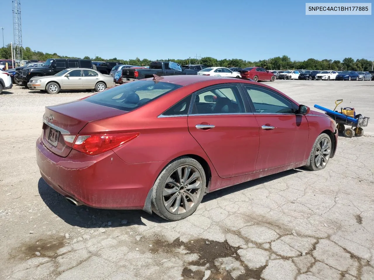 2011 Hyundai Sonata Se VIN: 5NPEC4AC1BH177885 Lot: 71636484