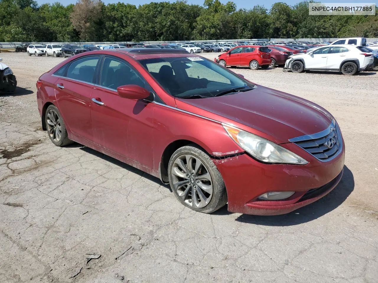 2011 Hyundai Sonata Se VIN: 5NPEC4AC1BH177885 Lot: 71636484