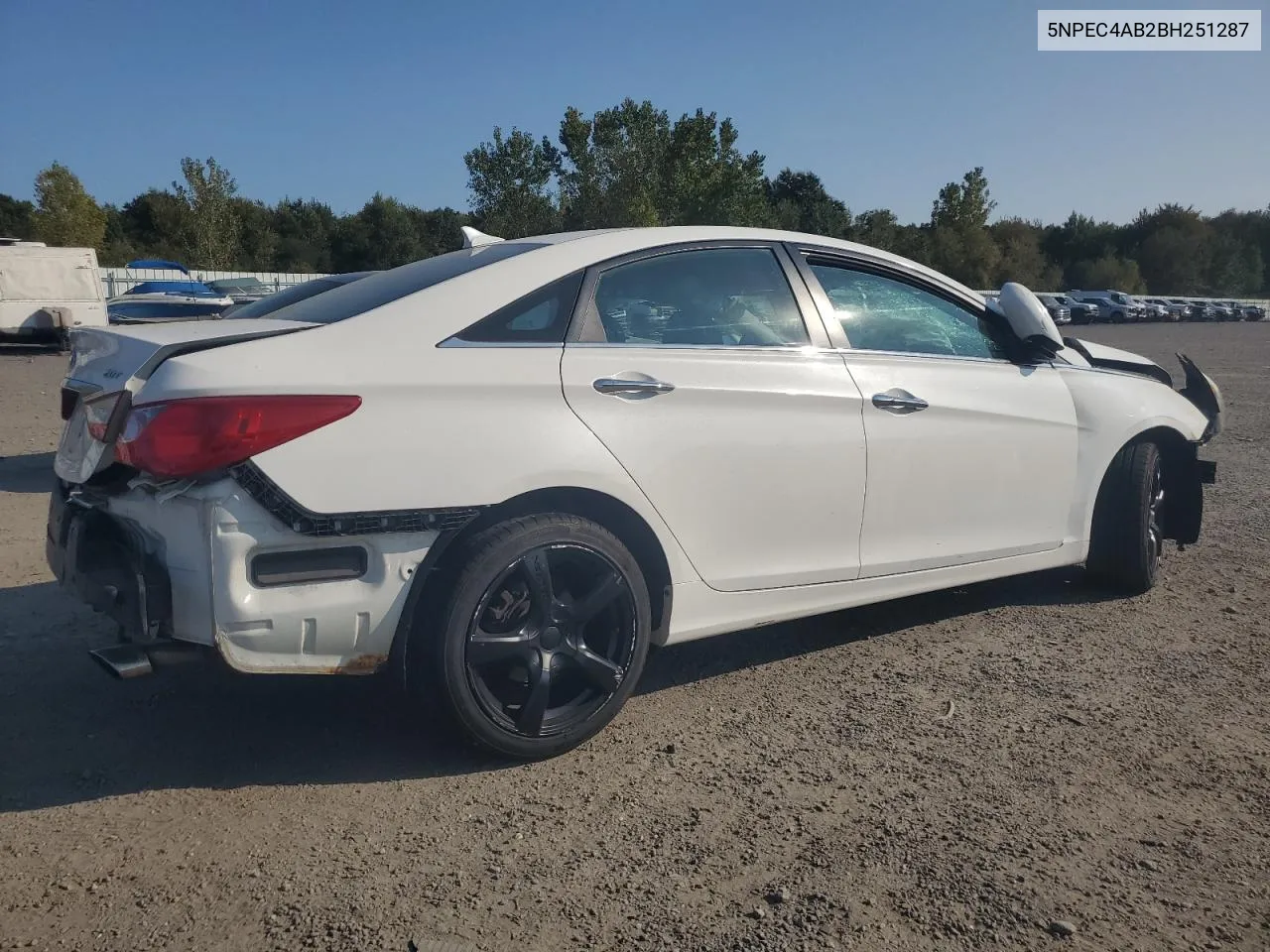 2011 Hyundai Sonata Se VIN: 5NPEC4AB2BH251287 Lot: 71733424