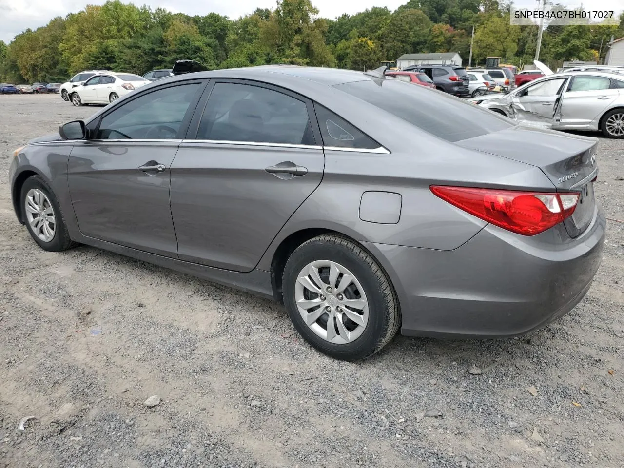 5NPEB4AC7BH017027 2011 Hyundai Sonata Gls