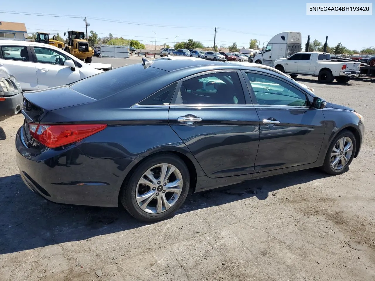 2011 Hyundai Sonata Se VIN: 5NPEC4AC4BH193420 Lot: 72080444