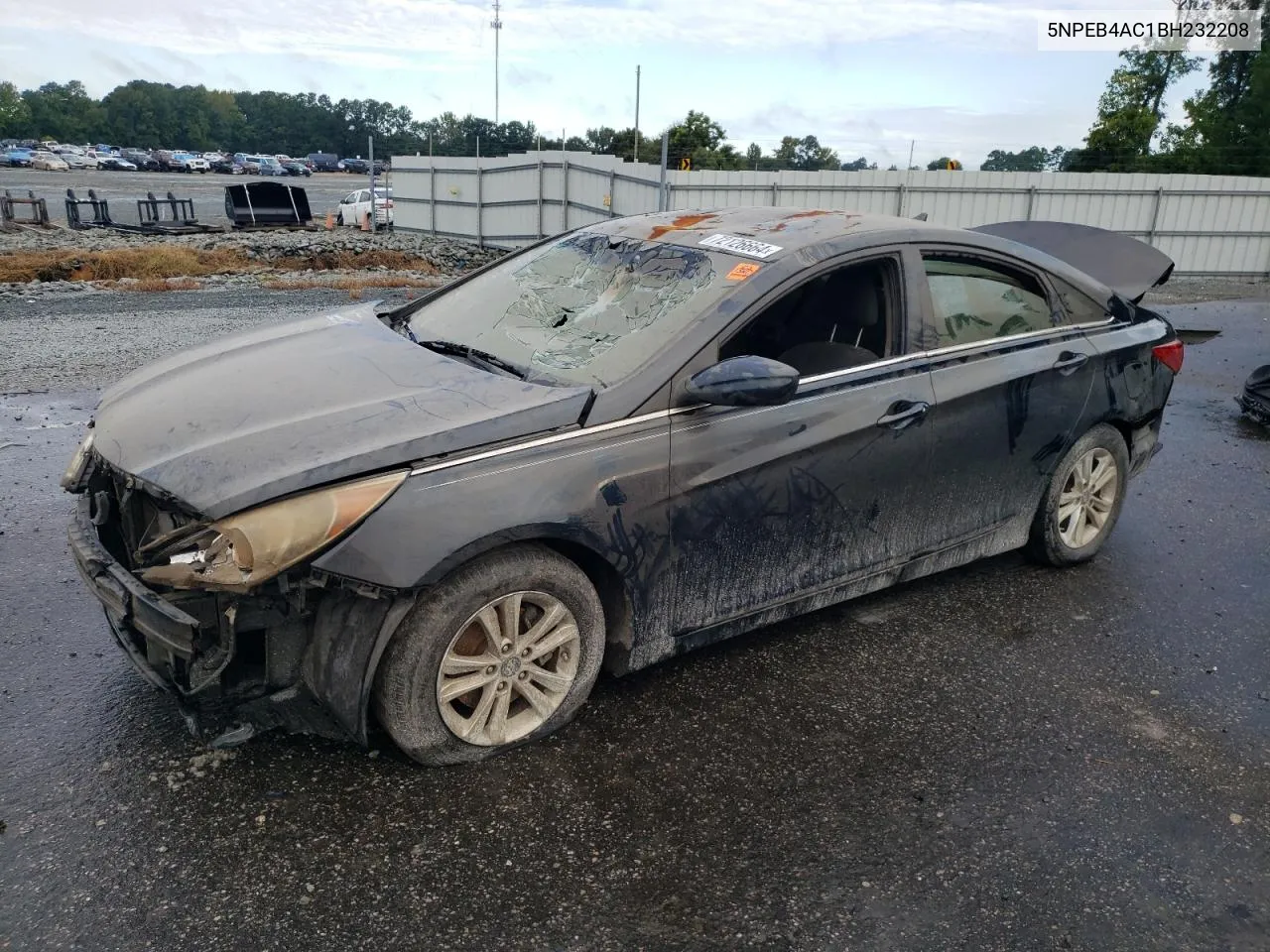 2011 Hyundai Sonata Gls VIN: 5NPEB4AC1BH232208 Lot: 72126664