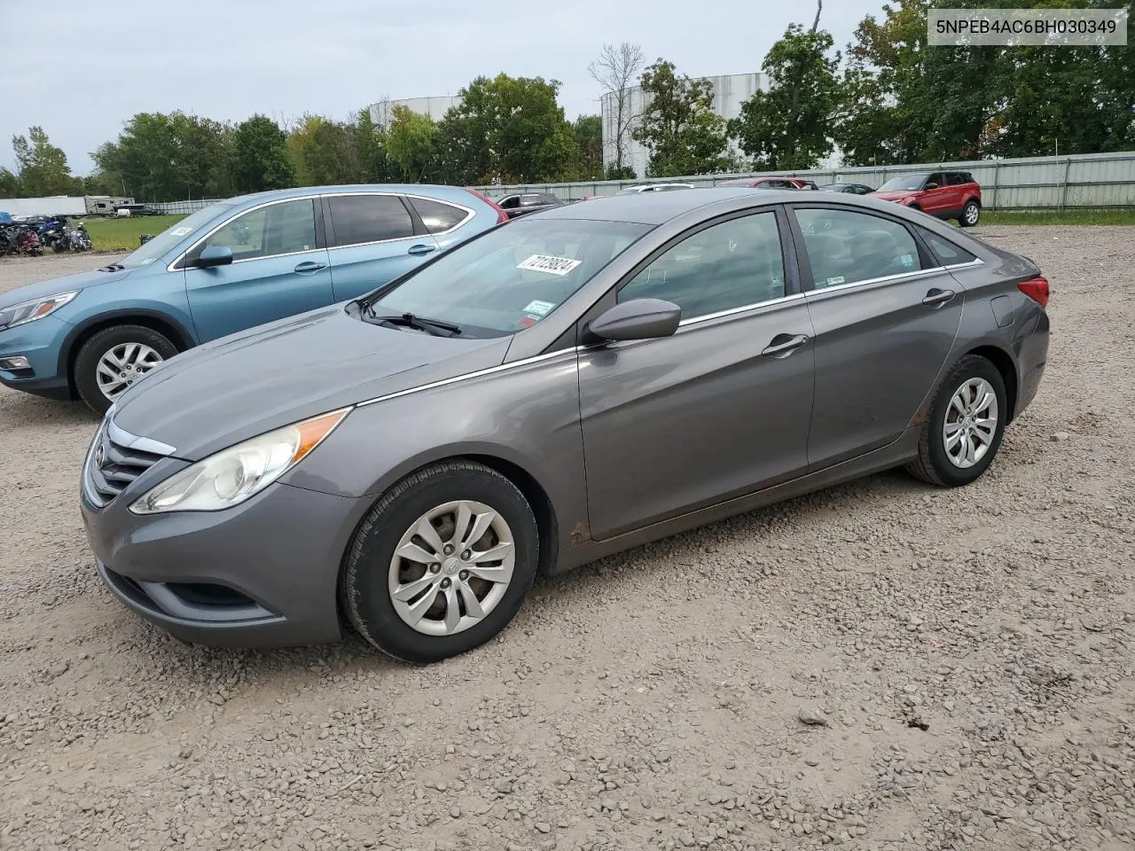 2011 Hyundai Sonata Gls VIN: 5NPEB4AC6BH030349 Lot: 72129824