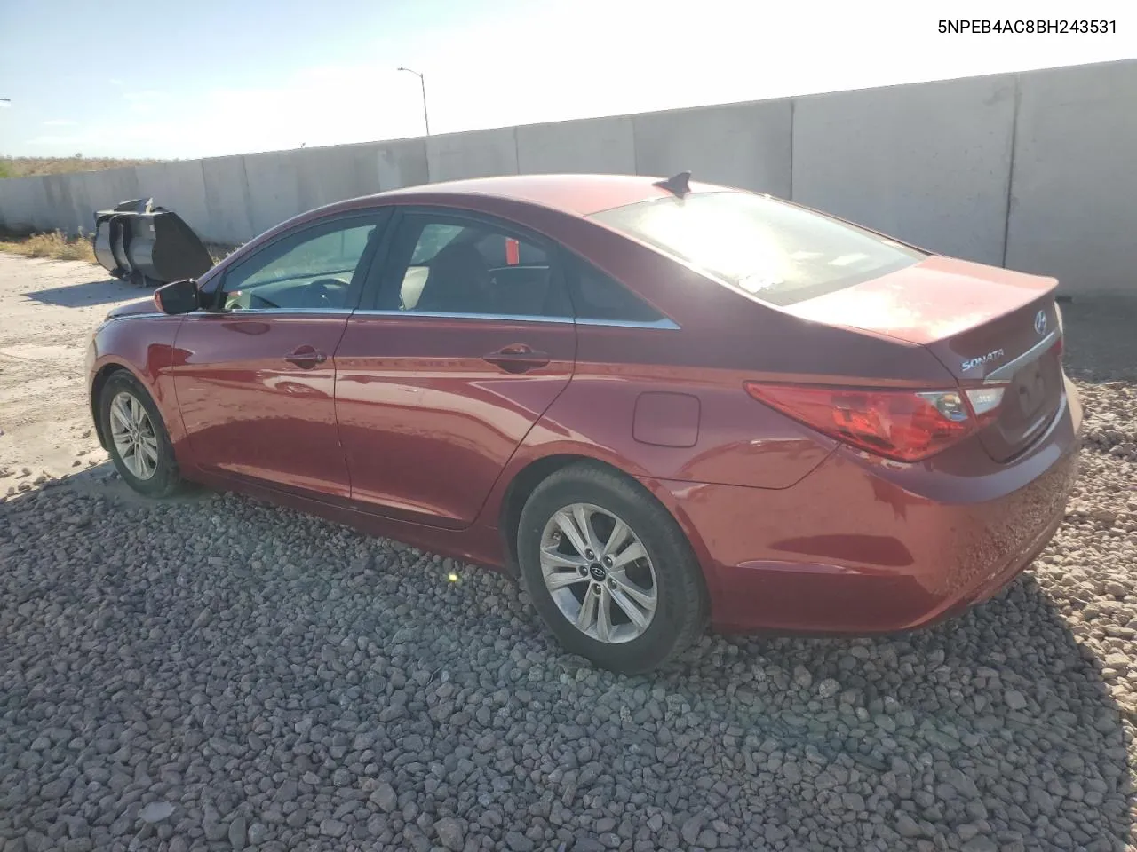 2011 Hyundai Sonata Gls VIN: 5NPEB4AC8BH243531 Lot: 72544784