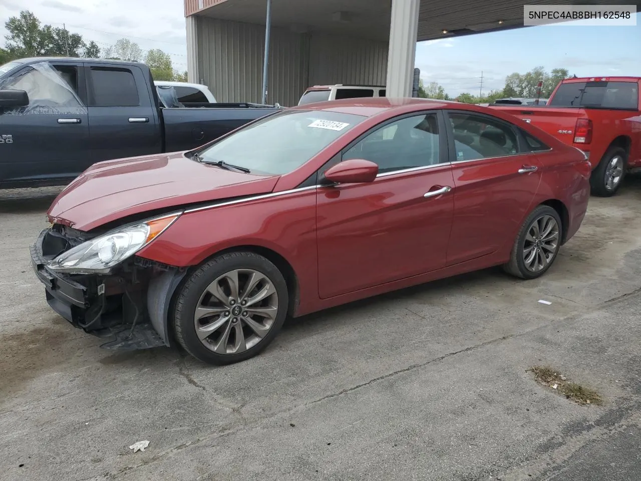 2011 Hyundai Sonata Se VIN: 5NPEC4AB8BH162548 Lot: 72920134