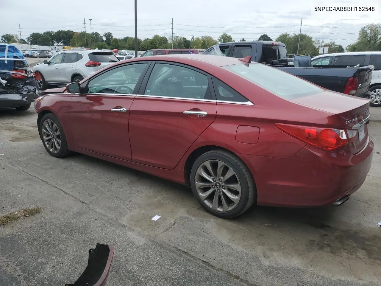 2011 Hyundai Sonata Se VIN: 5NPEC4AB8BH162548 Lot: 72920134