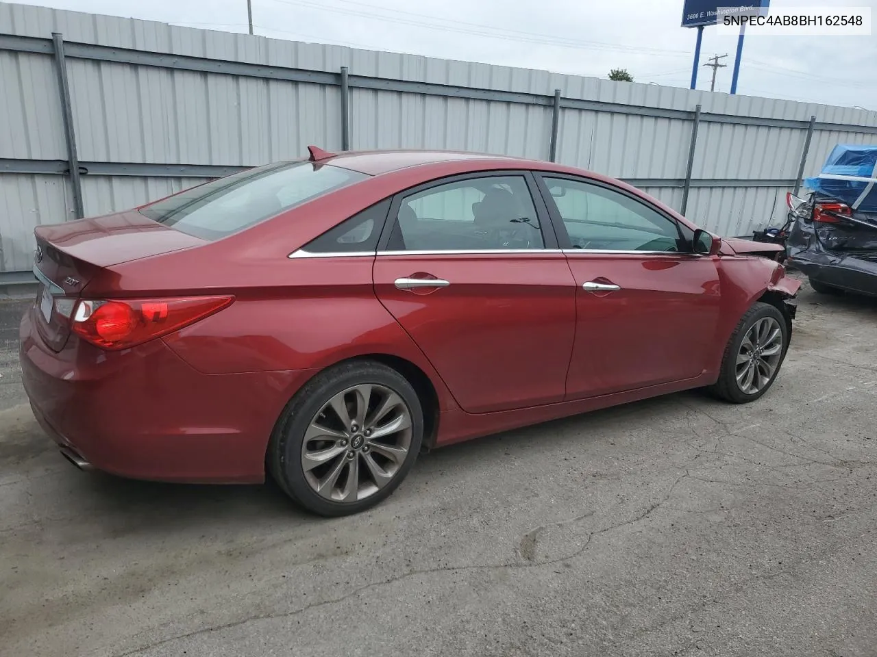 2011 Hyundai Sonata Se VIN: 5NPEC4AB8BH162548 Lot: 72920134