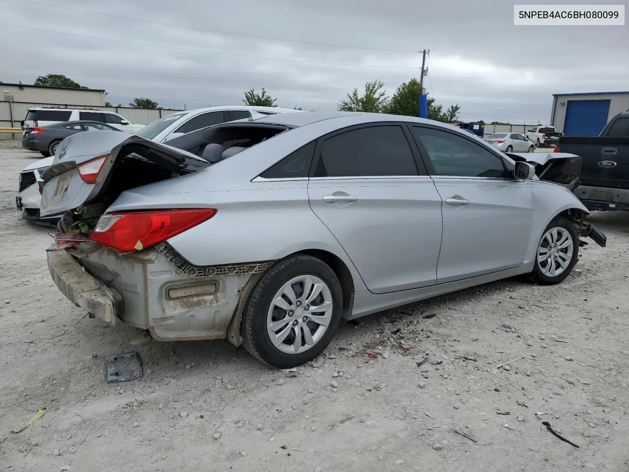 2011 Hyundai Sonata Gls VIN: 5NPEB4AC6BH080099 Lot: 72989544