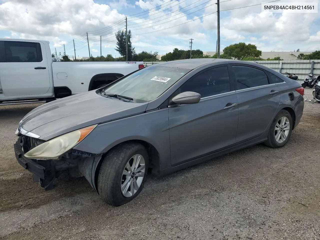 2011 Hyundai Sonata Gls VIN: 5NPEB4AC4BH214561 Lot: 73029944