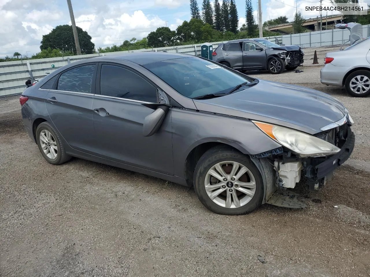 2011 Hyundai Sonata Gls VIN: 5NPEB4AC4BH214561 Lot: 73029944