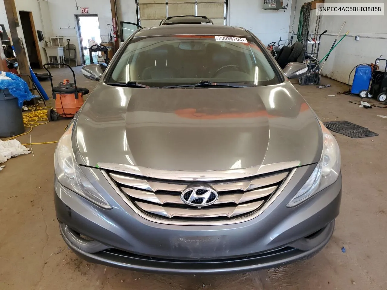 2011 Hyundai Sonata Se VIN: 5NPEC4AC5BH038858 Lot: 73036704