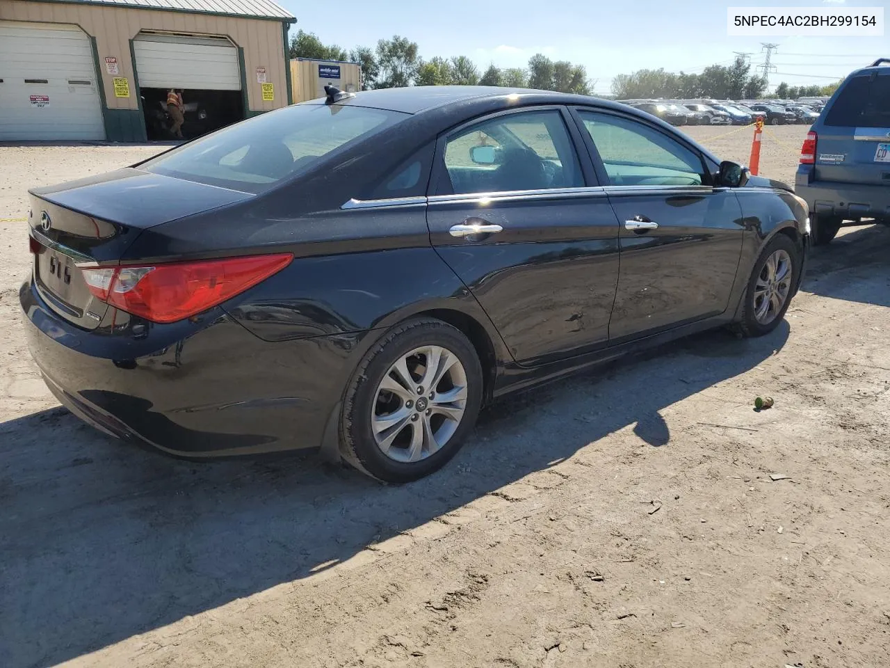 2011 Hyundai Sonata Se VIN: 5NPEC4AC2BH299154 Lot: 73301104