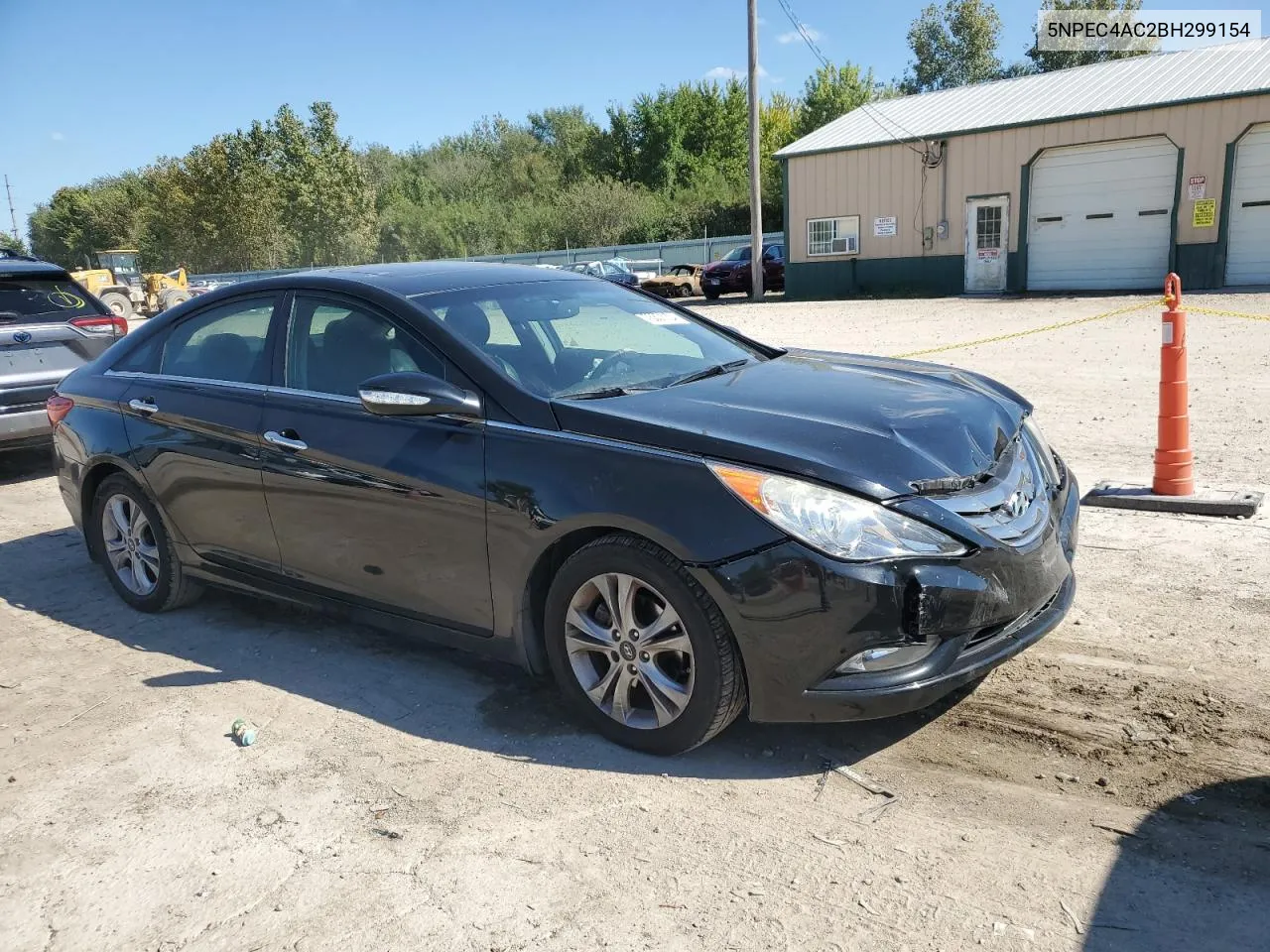 2011 Hyundai Sonata Se VIN: 5NPEC4AC2BH299154 Lot: 73301104