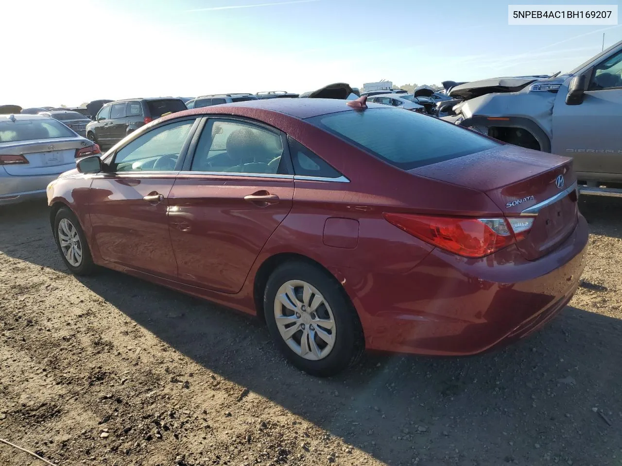 2011 Hyundai Sonata Gls VIN: 5NPEB4AC1BH169207 Lot: 73392214