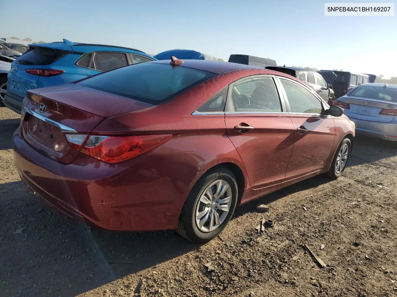 2011 Hyundai Sonata Gls VIN: 5NPEB4AC1BH169207 Lot: 73392214