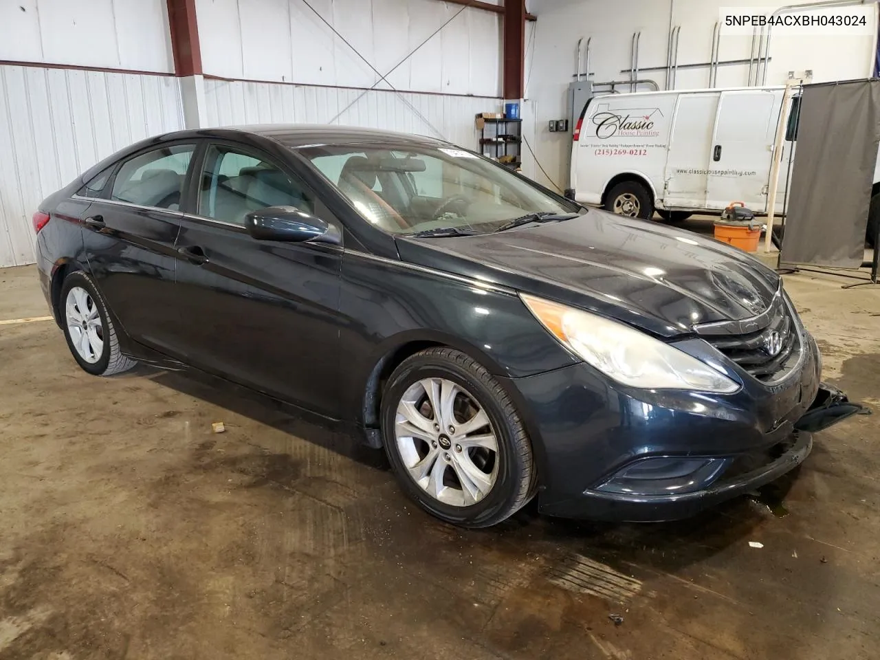 2011 Hyundai Sonata Gls VIN: 5NPEB4ACXBH043024 Lot: 73414714