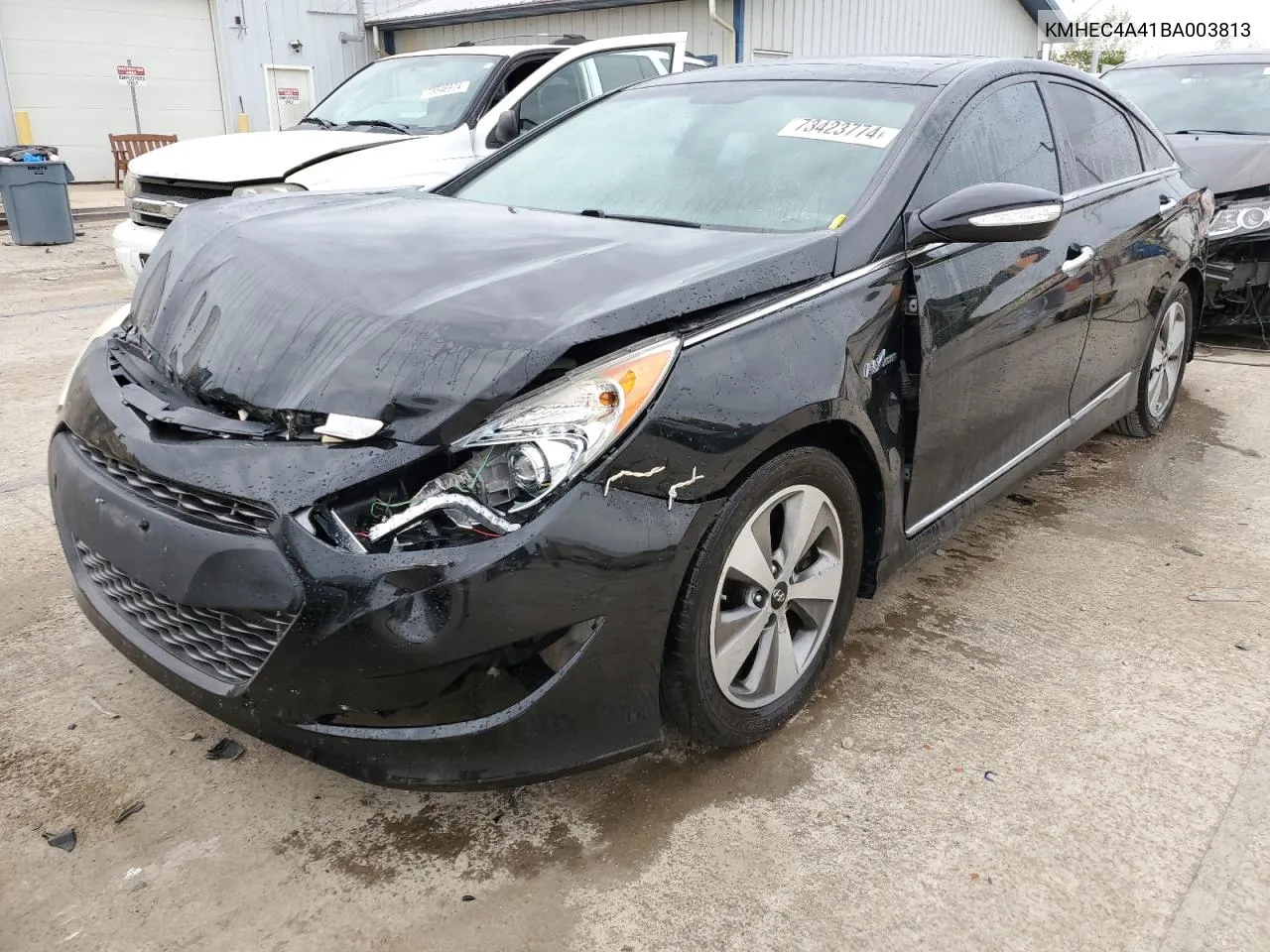 2011 Hyundai Sonata Hybrid VIN: KMHEC4A41BA003813 Lot: 73423774