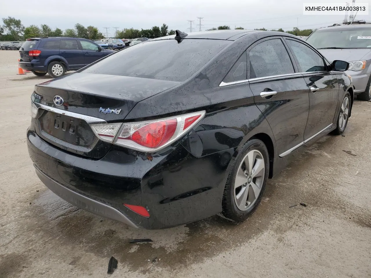 KMHEC4A41BA003813 2011 Hyundai Sonata Hybrid