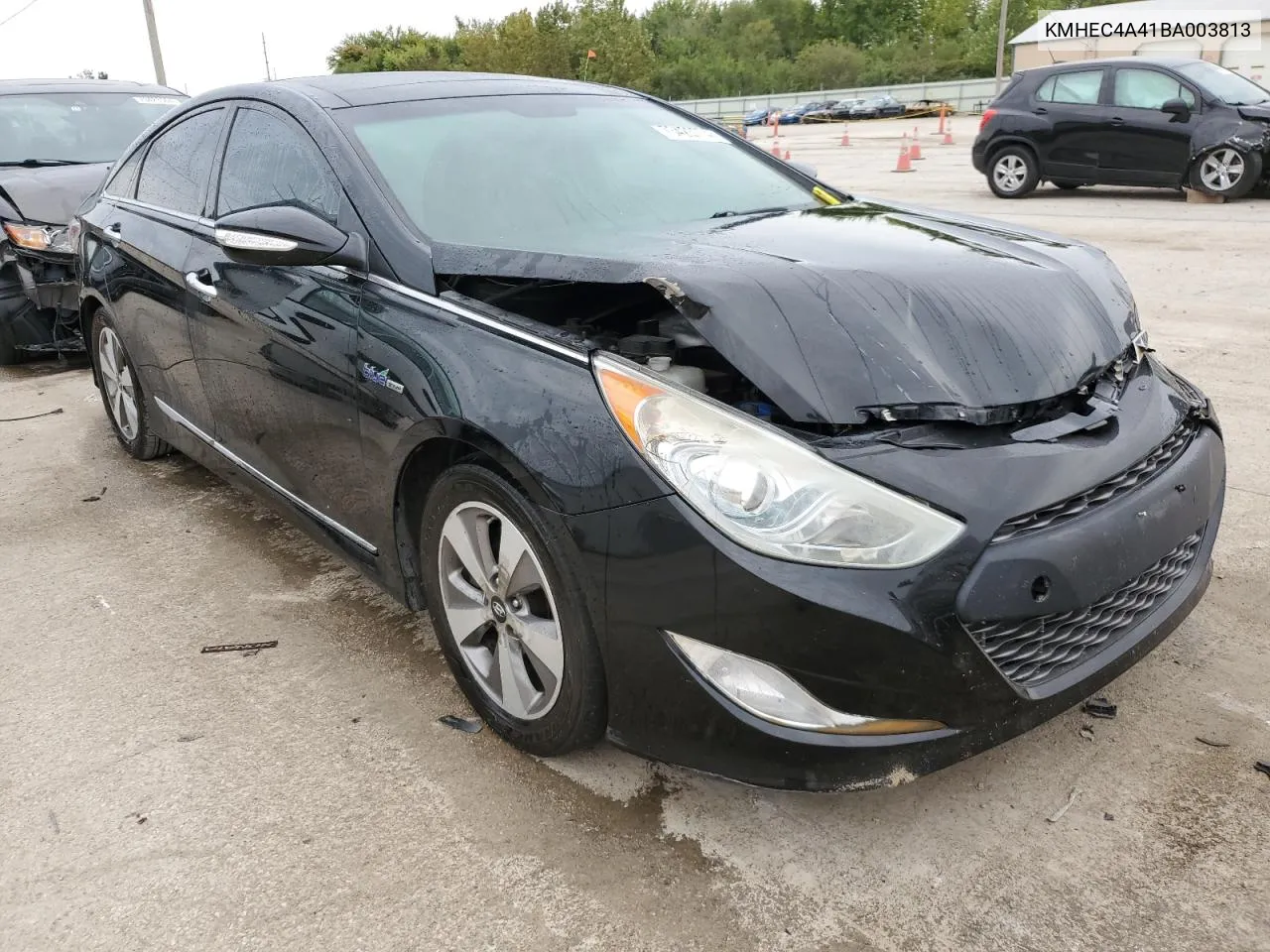 KMHEC4A41BA003813 2011 Hyundai Sonata Hybrid